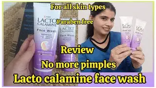 lacto calamine face wash with kaolin clay  niacinamide & vitamin E | REVIEW | Best for oily skin 💁