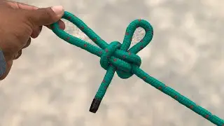How To Tie A Practice Lock knot ?👌