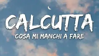 Calcutta - Cosa mi manchi a fare (Testo/Lyrics)