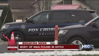 Body found in ditch in Fox Crossing
