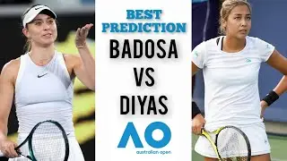 Paula Badosa vs Zarina Diyas | Australian Open 2026 | Tennis Prediction