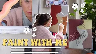 PAINT WITH ME (the first painting of 2023) // Taylor parker