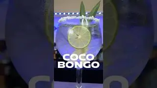 COCO BONGO Coctel 🥥🥁🍸 Te muestro como Preparar esta Deliciosa Bebida! #shorts #cocobongo #alcohol