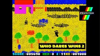 Who Dares Wins 2 [ZX Spectrum] - Walkthrough / Gameplay
