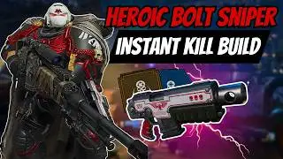 TRIPLE INSTANT KILL Heroic Bolt Sniper Build Does RIDICULOUS Damage in Space Marine 2