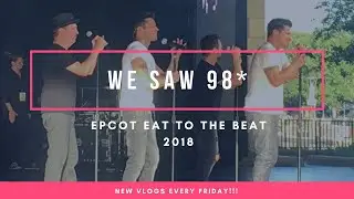 98* Eat to the Beat Concert!!! || Epcot Vlog 2018