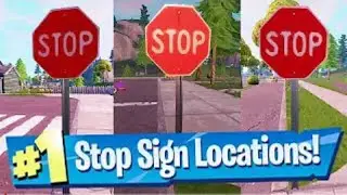 DESTROY 10 STOP SIGNS WITH THE CATALYST SKIN IN PLEASANT PARK!