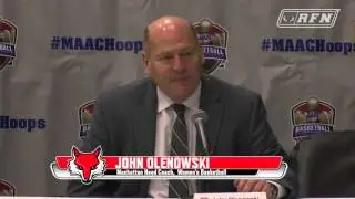 John Olenowski: On the upcoming game against Marist