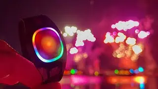 MagicBand+  interacts with Harmonious Nighttime Spectacular [FULL SHOW 4K] | EPCOT