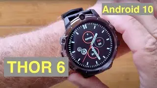 ZEBLAZE THOR 6 Android 10 MT6762 Dual Cameras 4GB/64GB Face Unlock 4G Smartwatch: Unbox & First Look