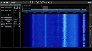 SW Quebec SDR FM radio DX -Distant radio signals, Airplane+Meteor scatter,  60 miles N of Ottawa