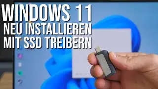 Windows 11 neu installieren mit Intel RST SSD-Treibern am Dell XPS 15