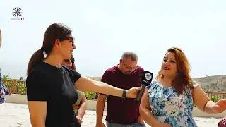 بمناسبة تذكار مار قرياقوس في قرية كوماني قناة عشتار الفضائية تلتقي بابناء شعبنا