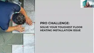 January 2026 Webinar - Floor Heating Installation: Your Toughest Challenges, Answered Live!