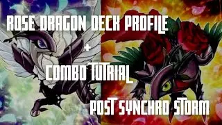 YU-GI-OH! Rose Dragon Combos Post Synchro Storm | October 2021
