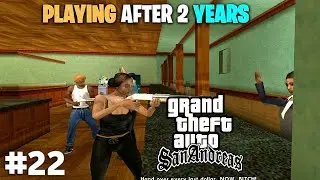 ROBBERY WITH CJ's GIRLFRIEND | GTA SAN ANDREAS STORY GAMEPLAY #22
