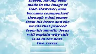 Daily Bible Verse Commentary - Matthew 15:18