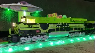 Lionel O Gauge Area 51 LionChief Bluetooth Train Set 2023050