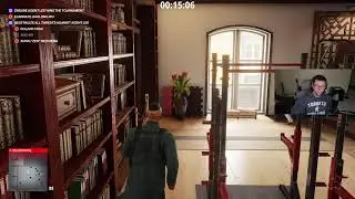 [Webcam and mic] Hitman WoA: Bruce Lee??! Elusive Target first time play through