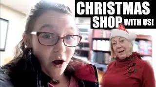 CHRISTMAS SHOP WITH US ON A BUDGET!| VLOGMAS DAY 16|Somers In Alaska