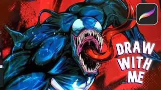 Speed art Venom (Full Process Ipad 10)