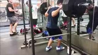 Mock Meet 1190 total @151lb Bodyweight