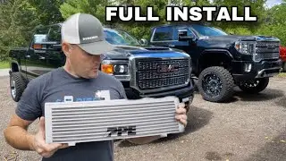 Как установить охладитель трансмиссии PPE 2017-2019 L5P Duramax *Снятие и замена*