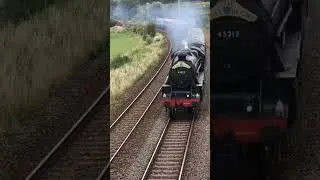 45212 BEFORE CATASTROPHY: 45212 passing just before Dainton #shorts