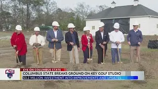 Columbus State University breaks ground on Key Golf Studio