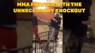MMA Guy With The Unnecessary Knockout