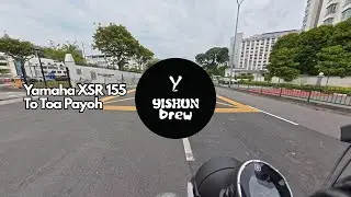 To Toa Payoh | Yamaha XSR 155 | Singapore | Engine/Road sounds