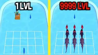 MAX LEVEL in Merge Shark Bee Game