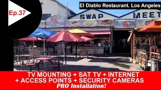 NEW Installation: TV Mounting + Satellite TV + Internet  + Access  Points + Security  Cameras