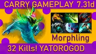 🌊32 Kills! YATOROGOD Morphling Carry Gameplay