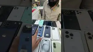 Cheapest iPhone Market in Delhi 🔥| Second Hand Mobile Used Phone iPhone 16, iPhone 15Pro, 17Pro