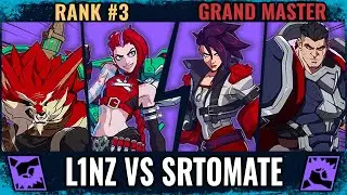 L1Nz против SrTomate &ndash; [Рейтинг #3] Джинкс Уорвик против Ви Дариус [Гранд-мастер] | 2XKO