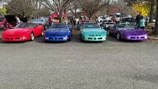 Callaway Corvettes at the Delco Cruisers Car Show 2022-11-05