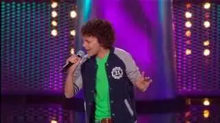 Jo&euml;l sings 'Marry You' by  Bruno Mars - The Voice Kids 2013 - The Blind Auditions