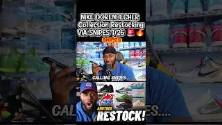 Calling Snipes About Nike Dorenbecher Restock 🥴🤦🏾&zwj;♂️ #nike #shoes #sneaker #jordan #shoes #fyp