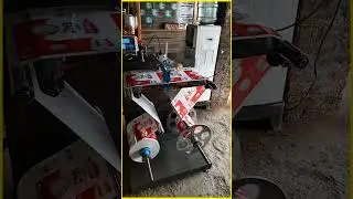 Cutting-edge Packing Reel Rewinding Machine Equipped with a high-speed inline expiry date printer