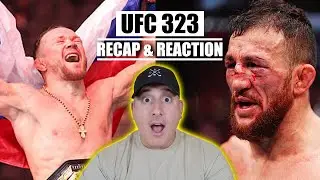 AND NEW! UFC 323: Dvalishvili vs. Yan 2 RECAP and REACTION