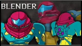 Speed Modeling Fusion Suit Samus (Metroid Infusion)