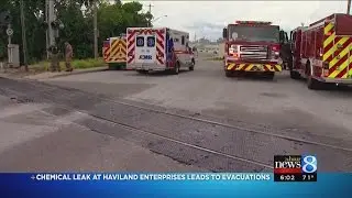 Chemical leak at Haviland Enterprises
