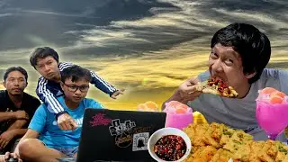 BUKA PUASA DENGAN TEMPE MENDOAN 20 RIBU BIKIN SEMANGAT EDIT VIDEO YOUTUBE BARENG @WakAtak85