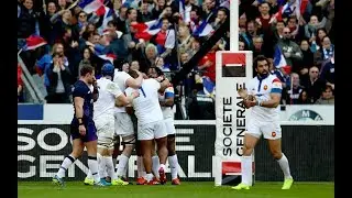 Ntamack finishes incredible 80m French try! | Guinness Six Nations