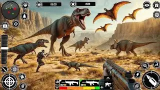 Dino Hunting Games 3d: Wild Animal Adventures! Epic Battles, Thrills & Crazy Gameplay!