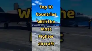 Top 10 Countries with the Most Aircraft ✈️🌍 | Aviation Power #top10
