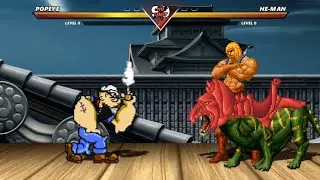 POPEYE vs HE-MAN - The most epic fight!