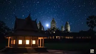 Building a Miniature Traditional Khmer House from Scratch | DIY Model Making at Angkor Wat 🇰🇭