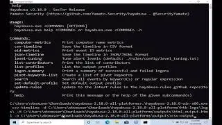 Threat Hunting in Window Event logs with Hayabusa (Hindi)